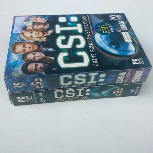 โผ๏ธLAST CHANCE ๐2/$20 Set of 2 PC Games CSI Forensic Crime Mystery Games - Picture 3 of 9